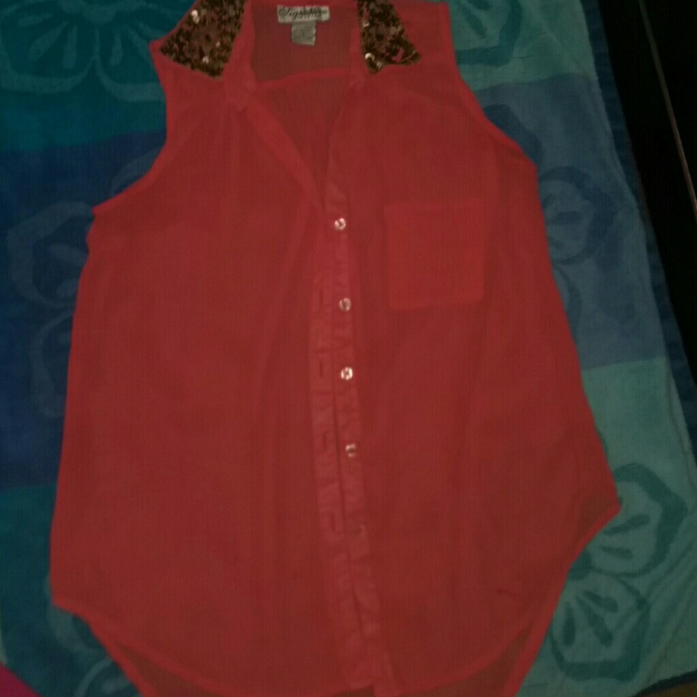 Orange shirt